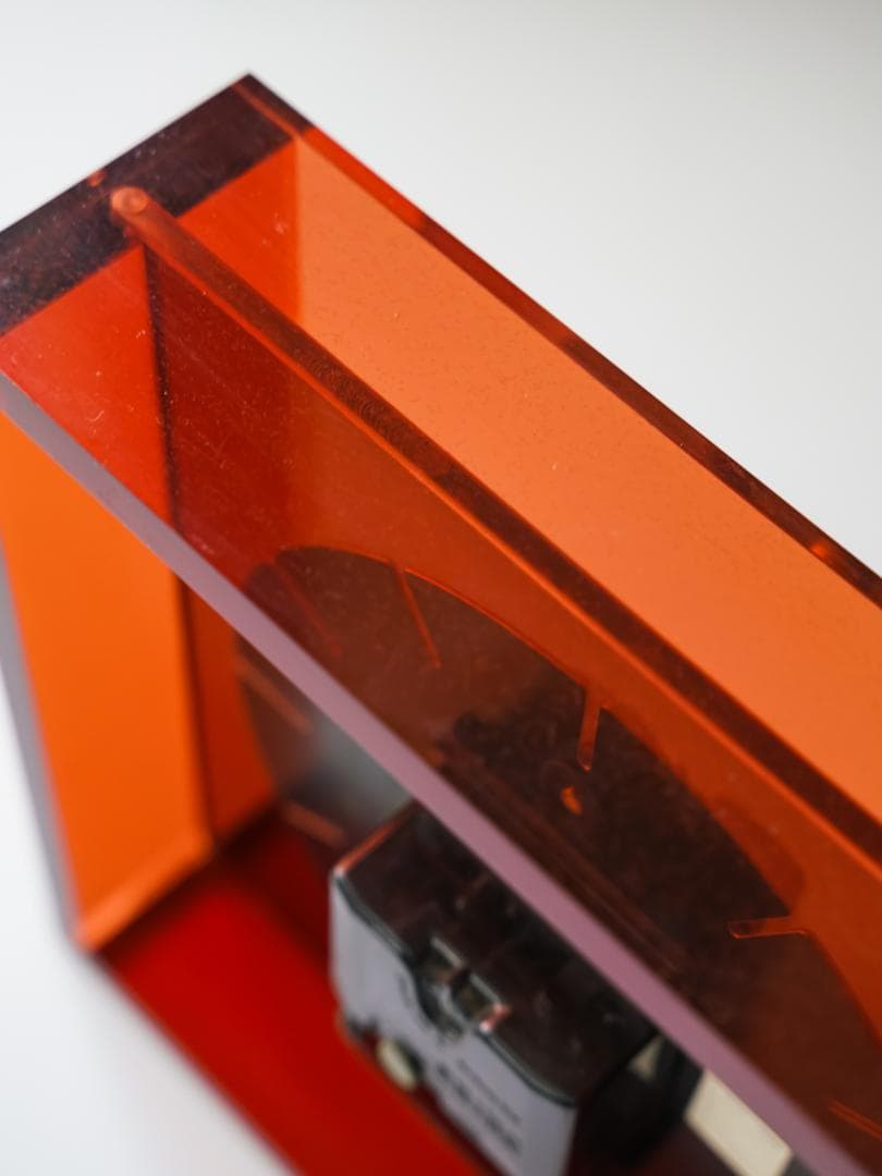 70's SEIKO スペースエイジ アクリル時計 ミッドセンチュリー