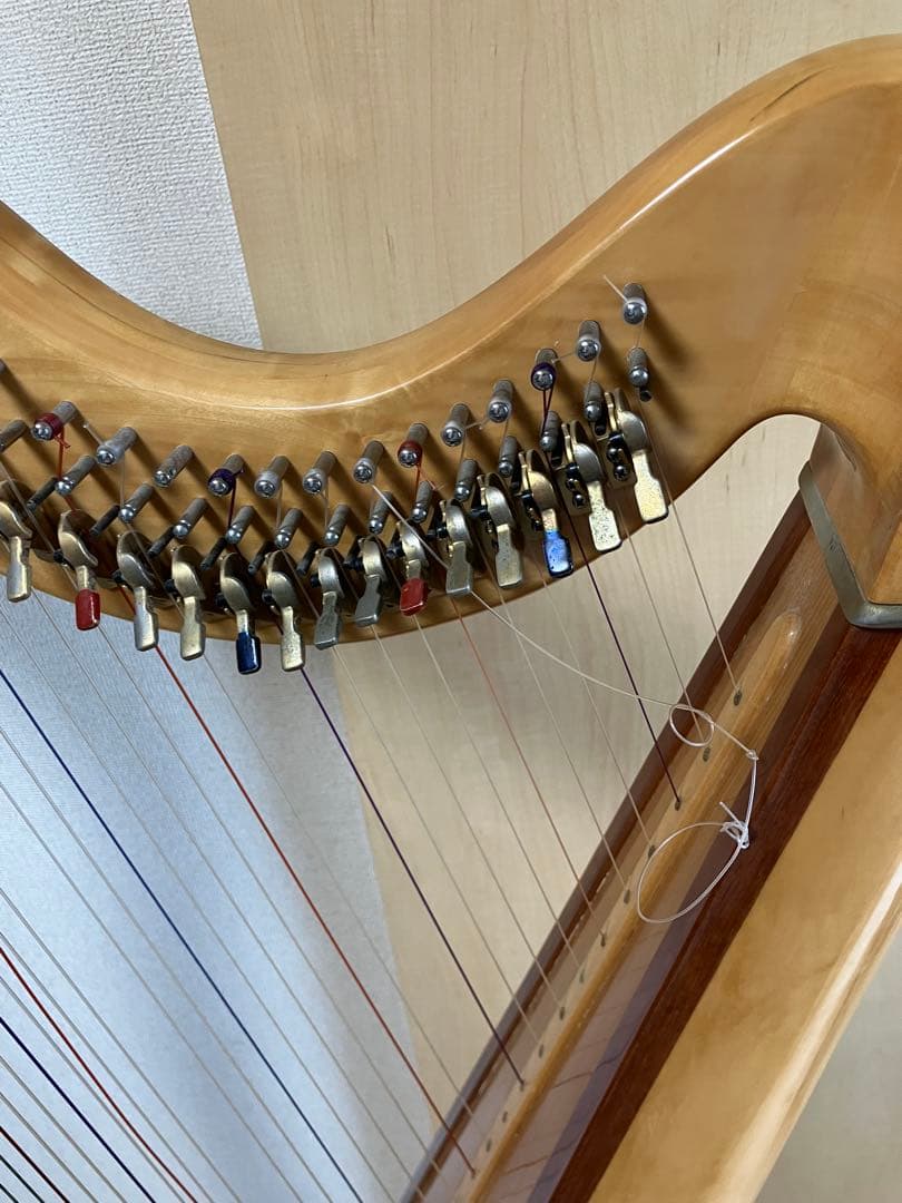 ハープ　青山(AOYAMA)ハープ130D　34弦