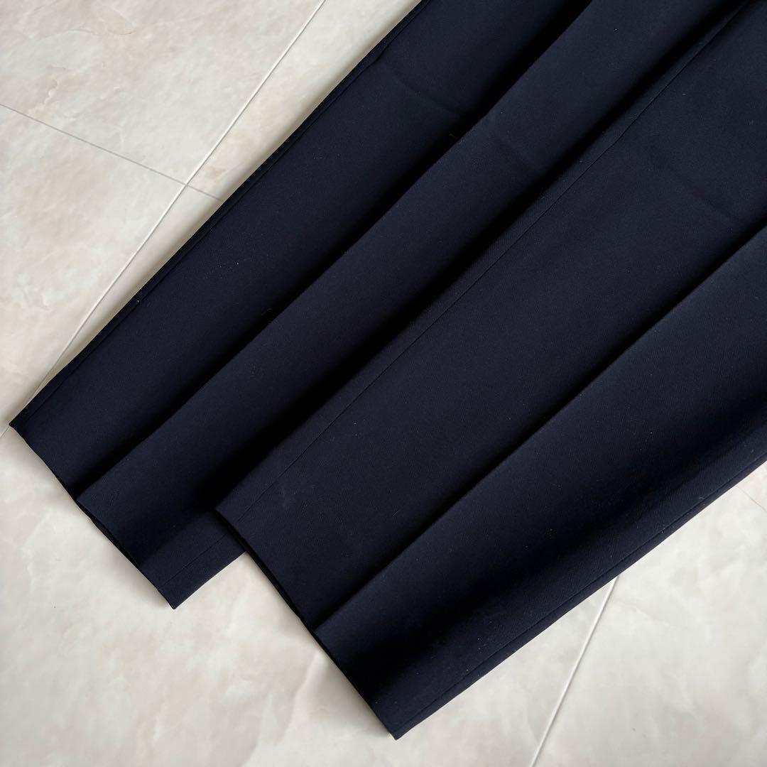 美品✨ Ballsey ドライダブルクロスセットアップ 紺 34 パンツスーツ