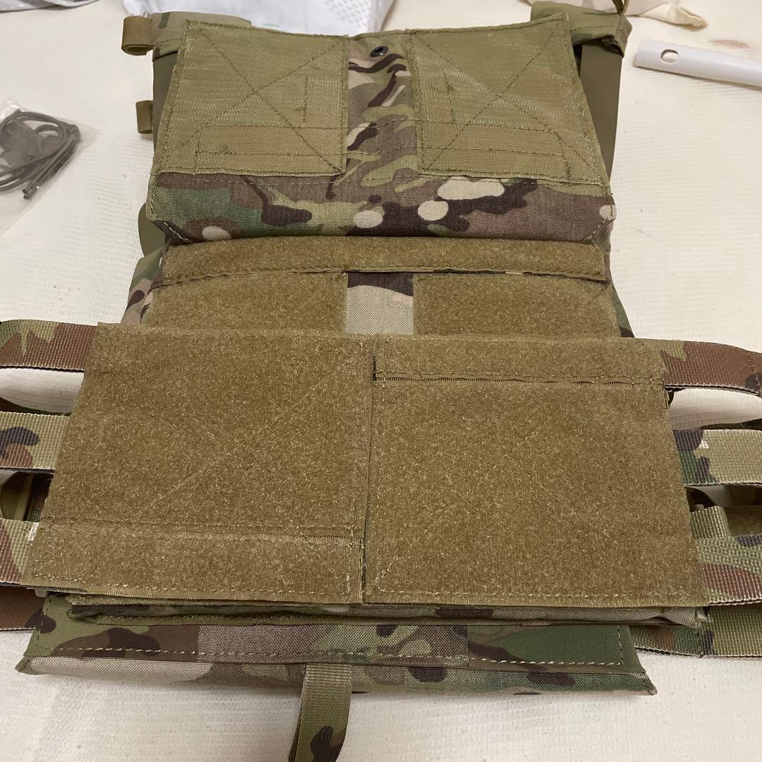 サバゲー 4点セット マルチカム TMC JPC 実物生地 迷彩服上下 ハット