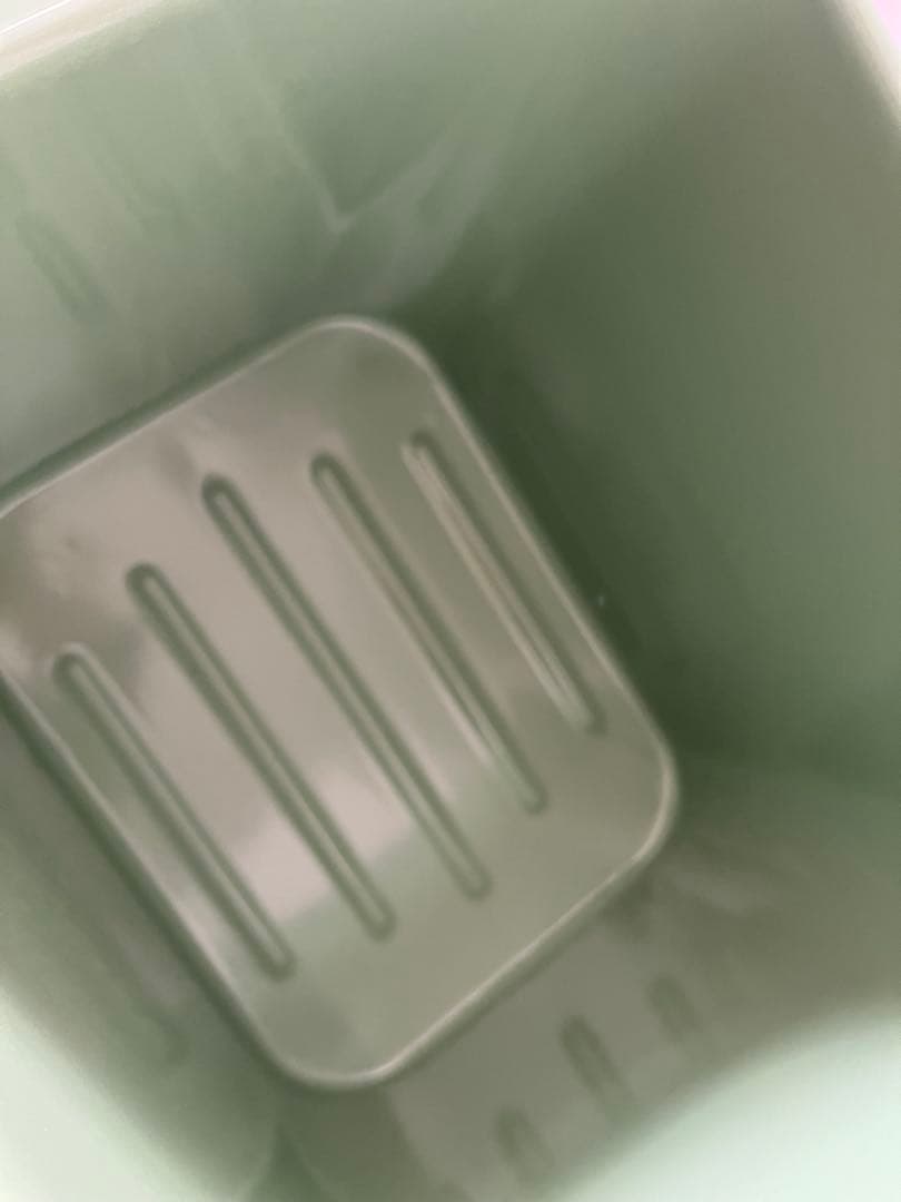 協和工業 ブレッド缶 ホーロー グリーン 新品未使用