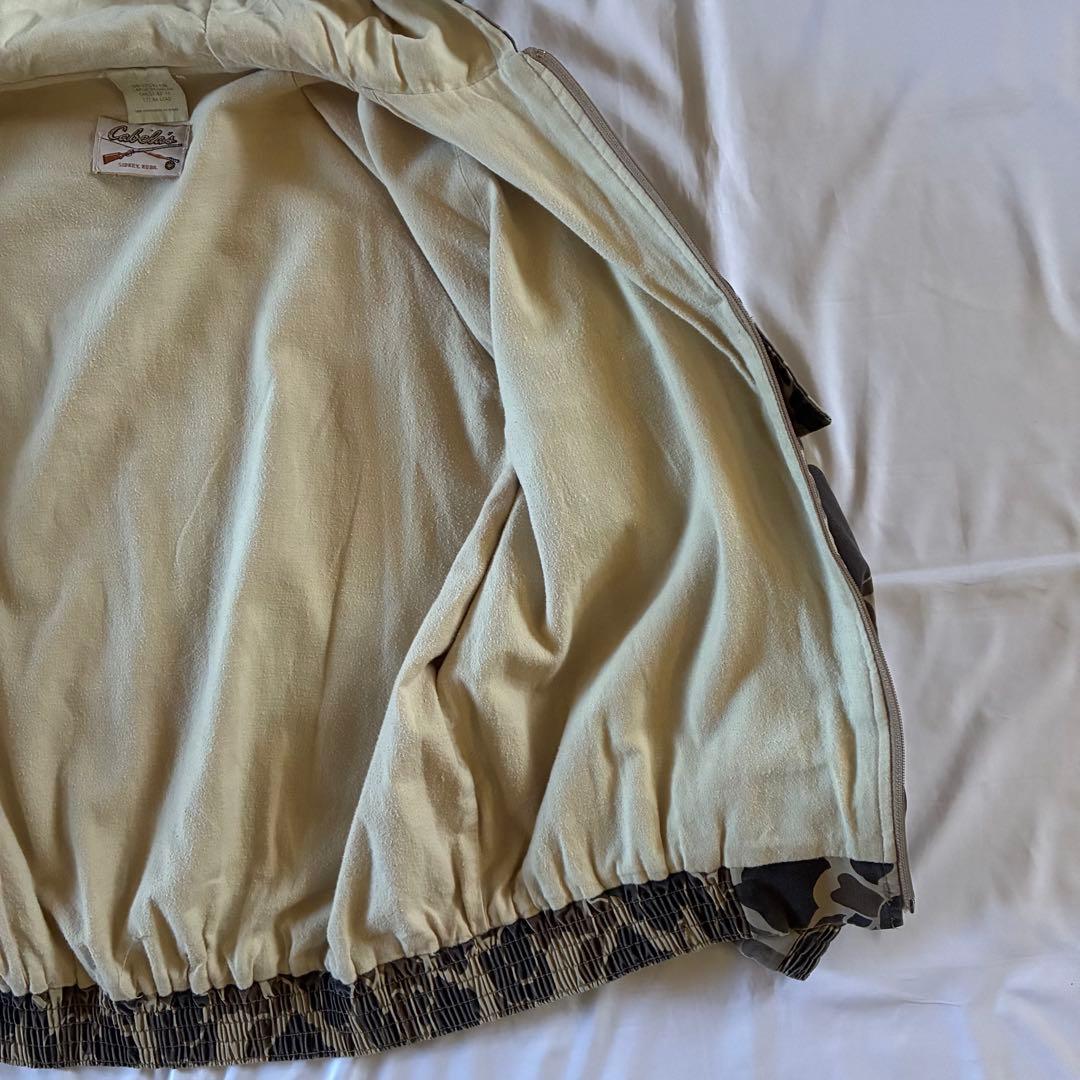 古着　70s 80s　cabelas　カベラス　カモ柄パーカー　USA製