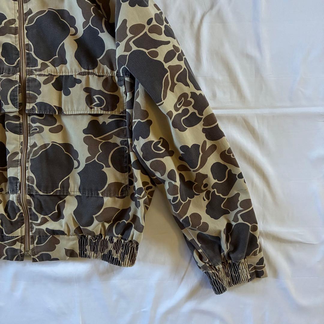古着　70s 80s　cabelas　カベラス　カモ柄パーカー　USA製