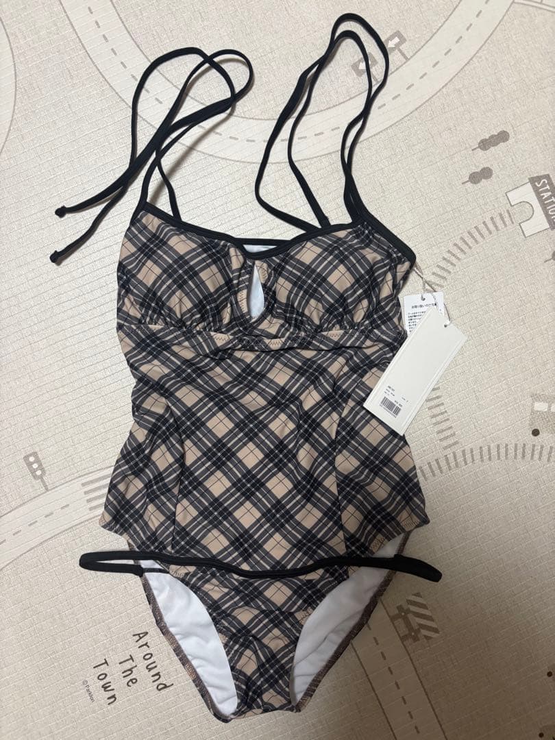 水着・ラッシュガード andmary Nadia check swim suit