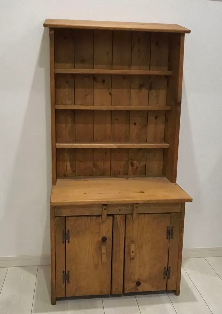 木製シンプルラック 一点物オーダーハンドメイド 飾り棚お絵描き机