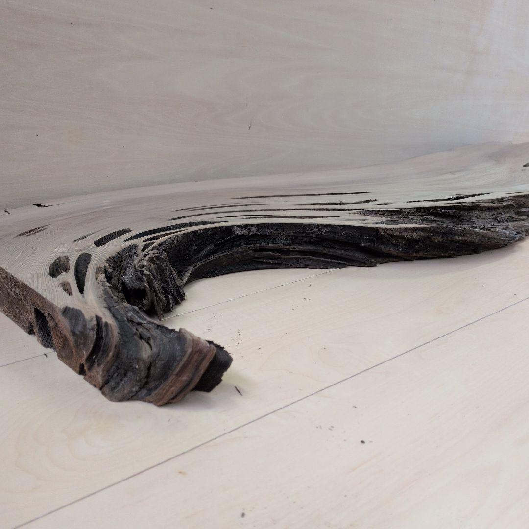 神代杉の飾り台　花台　自然木　無塗装