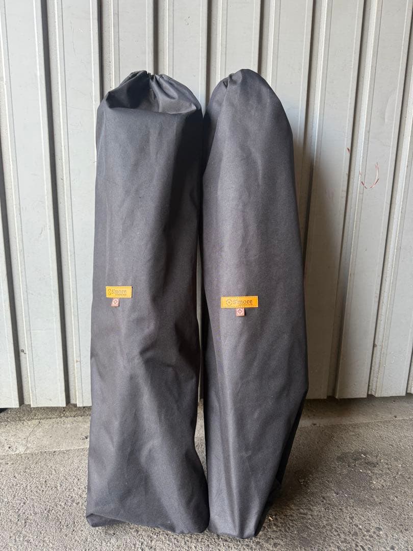 【スモア s'more】折りたたみ式アウトドアリクライニングチェア2脚セット