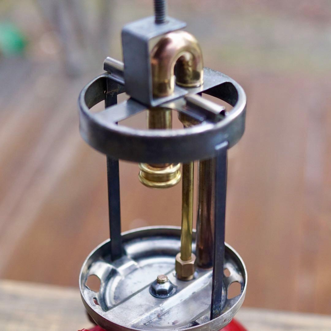 美品！1961/10製造　コールマン200A バーガンディー