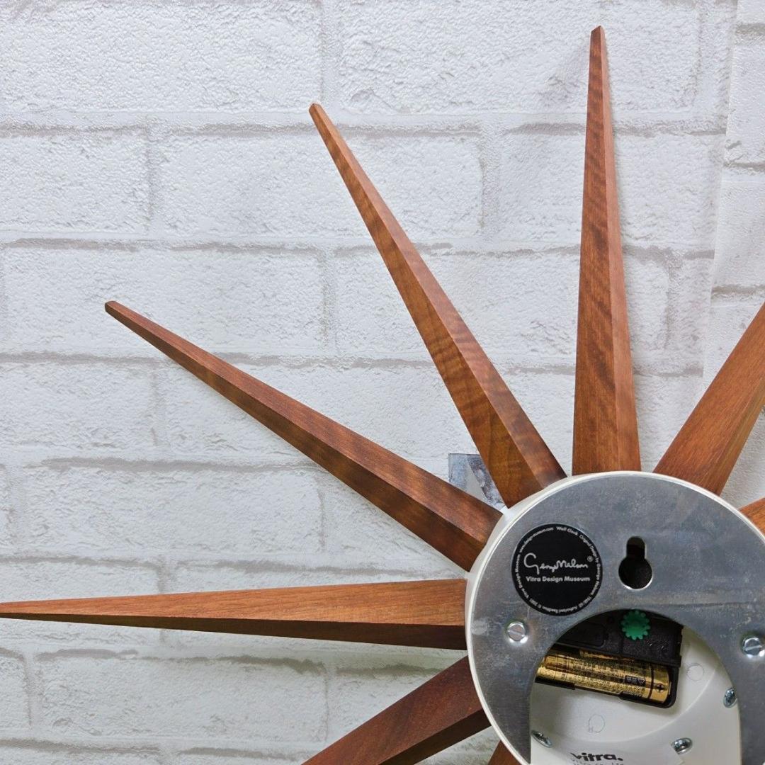 vitra サンバーストクロック 正規品 ジョージネルソン