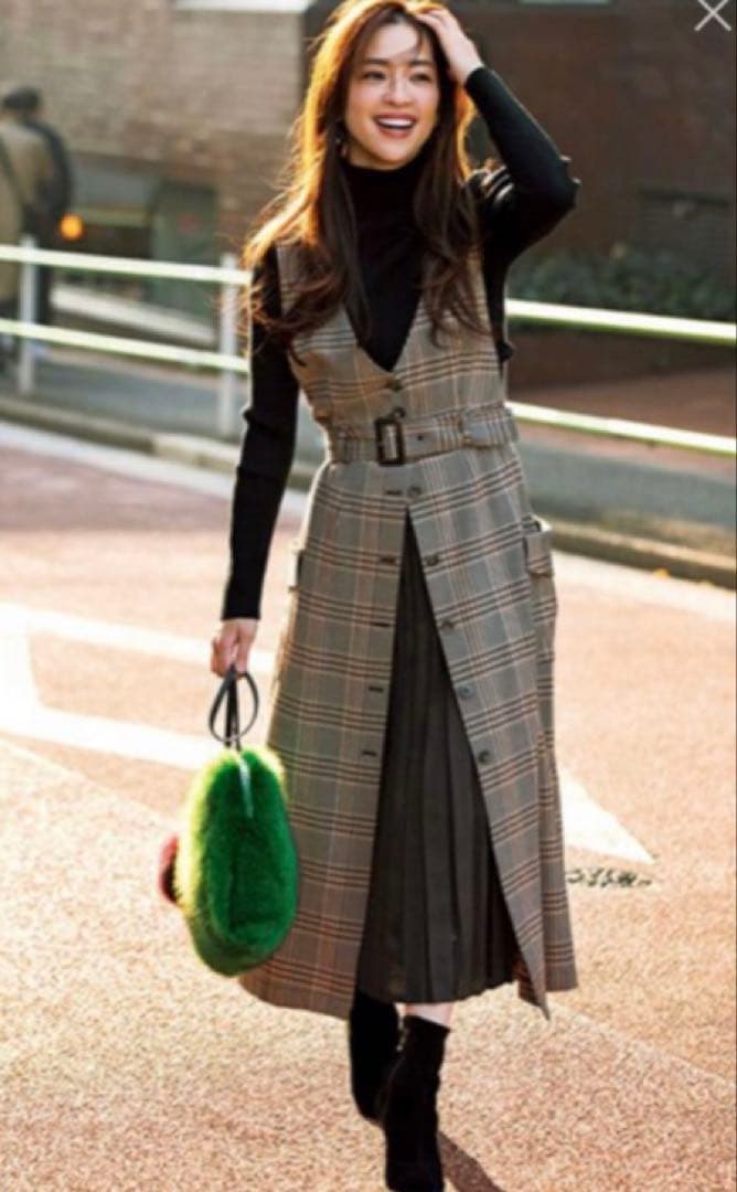 Mystrada マイストラーダ　前後2WAYジャンパースカート　36