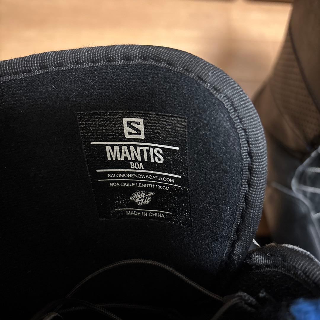 SALOMON スノーボードブーツ ブラック/ブルー