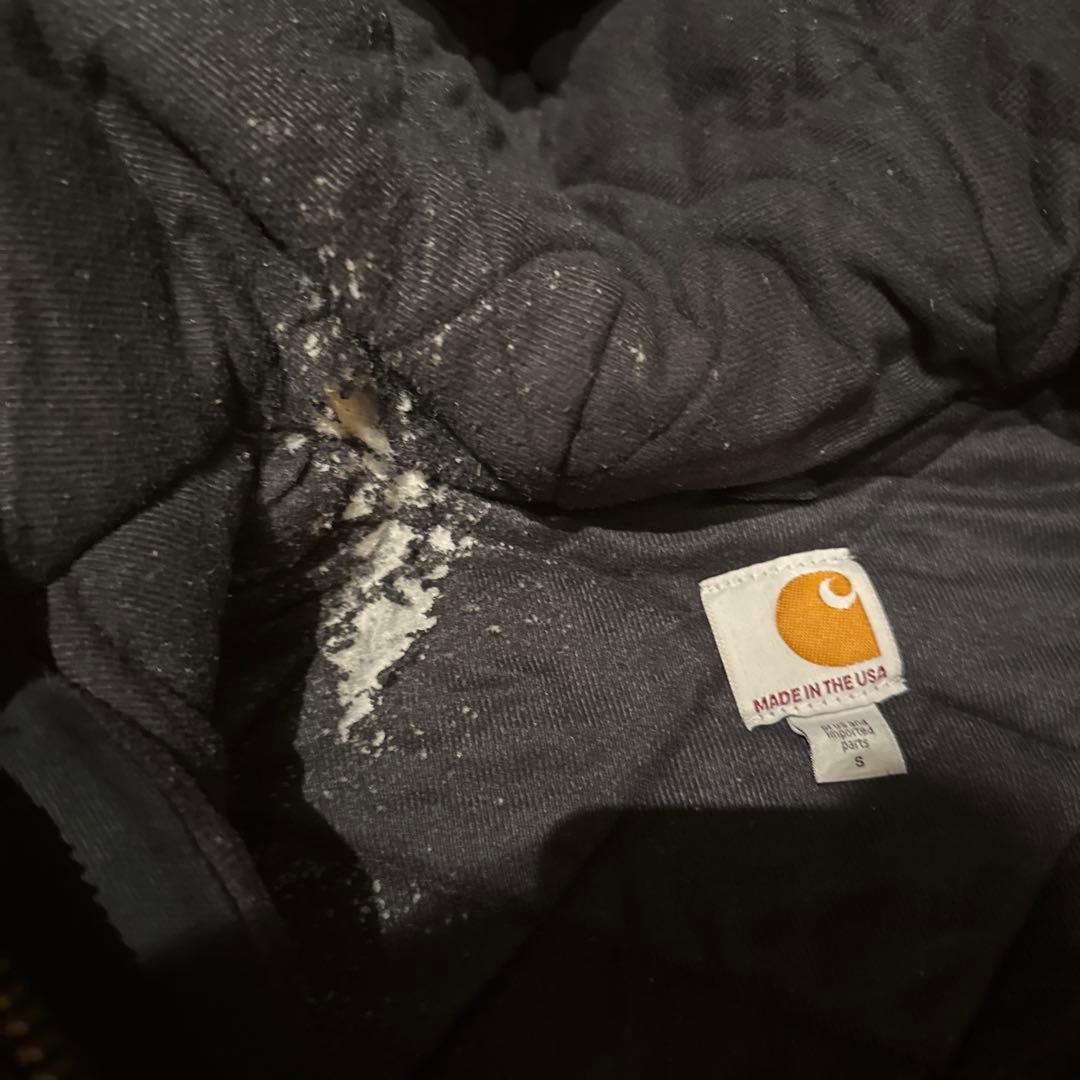 カーハート　アクティブジャケット　sサイズ　ブラック