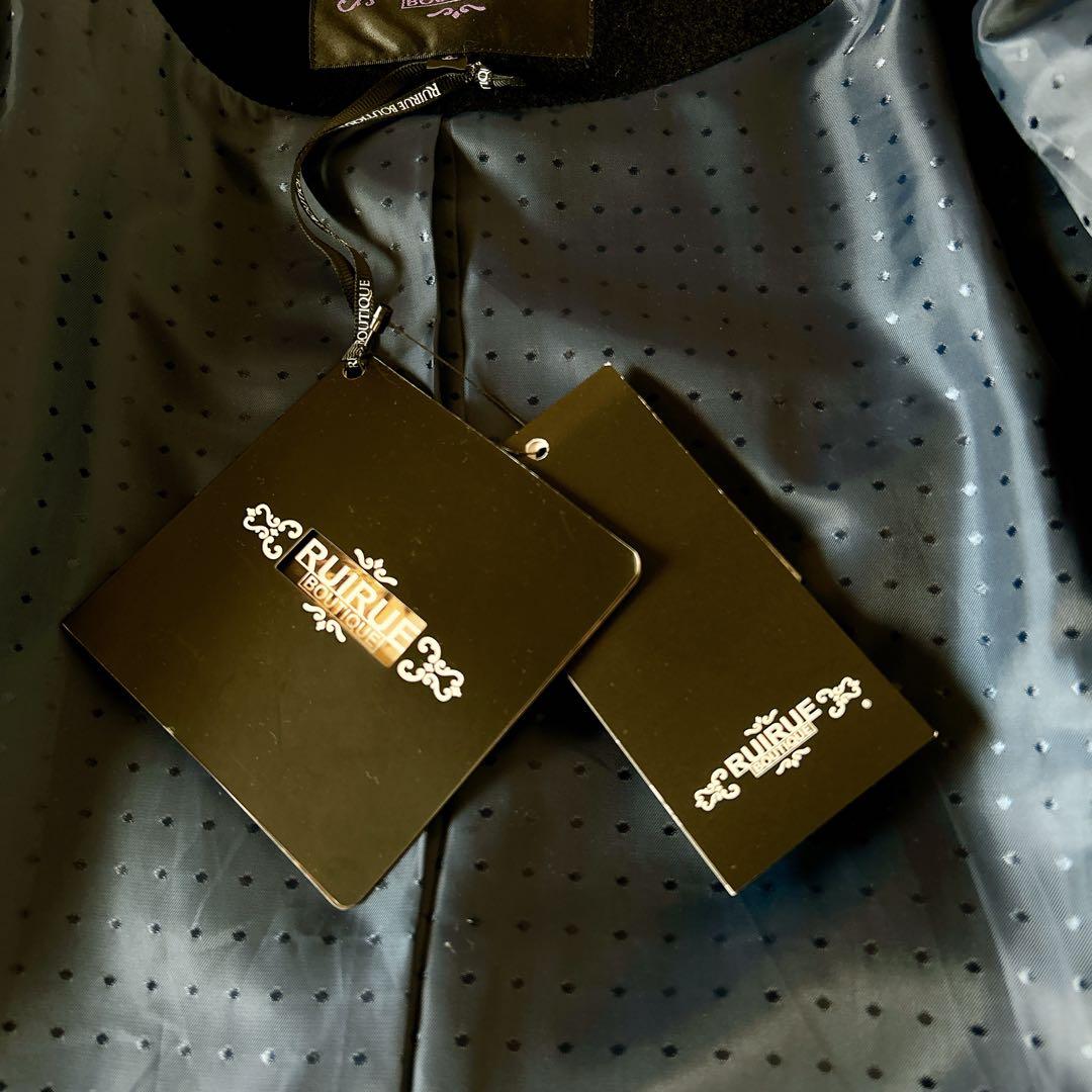 定価2.6万☆未使用タグ付☆ルイルエブティック　コート　リボン フレア　Aライン