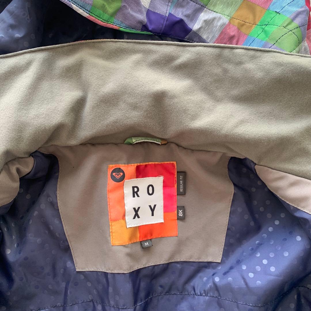 未使用✨ROXY スキー スノーボードウェア 8K マルチカラーロキシー
