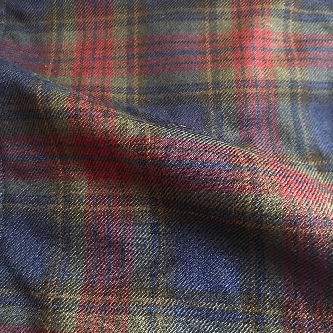 FRED PERRY タータン チェック ジップ スルー ジャケット ブルゾン