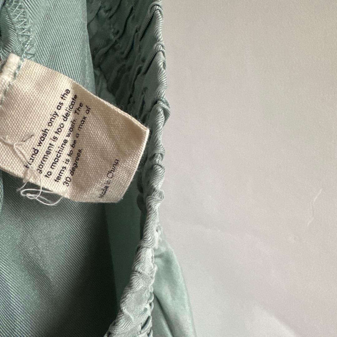 Opera sport +veneda ミントグリーン ハーフパンツ シルク