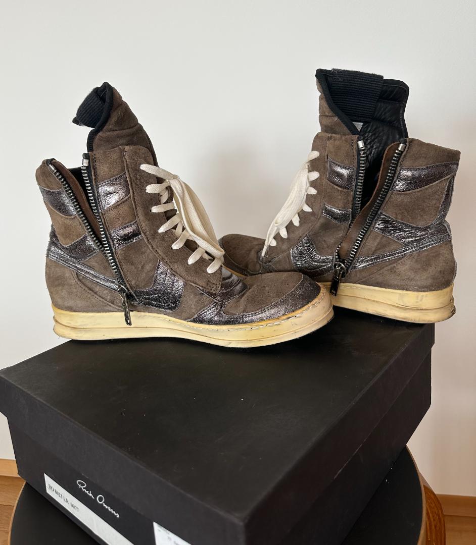 貴重箱有り初期Rick Owens GEODUNKジオバスケット41