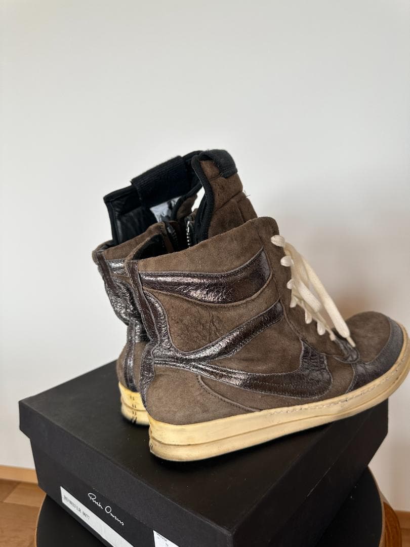 貴重箱有り初期Rick Owens GEODUNKジオバスケット41