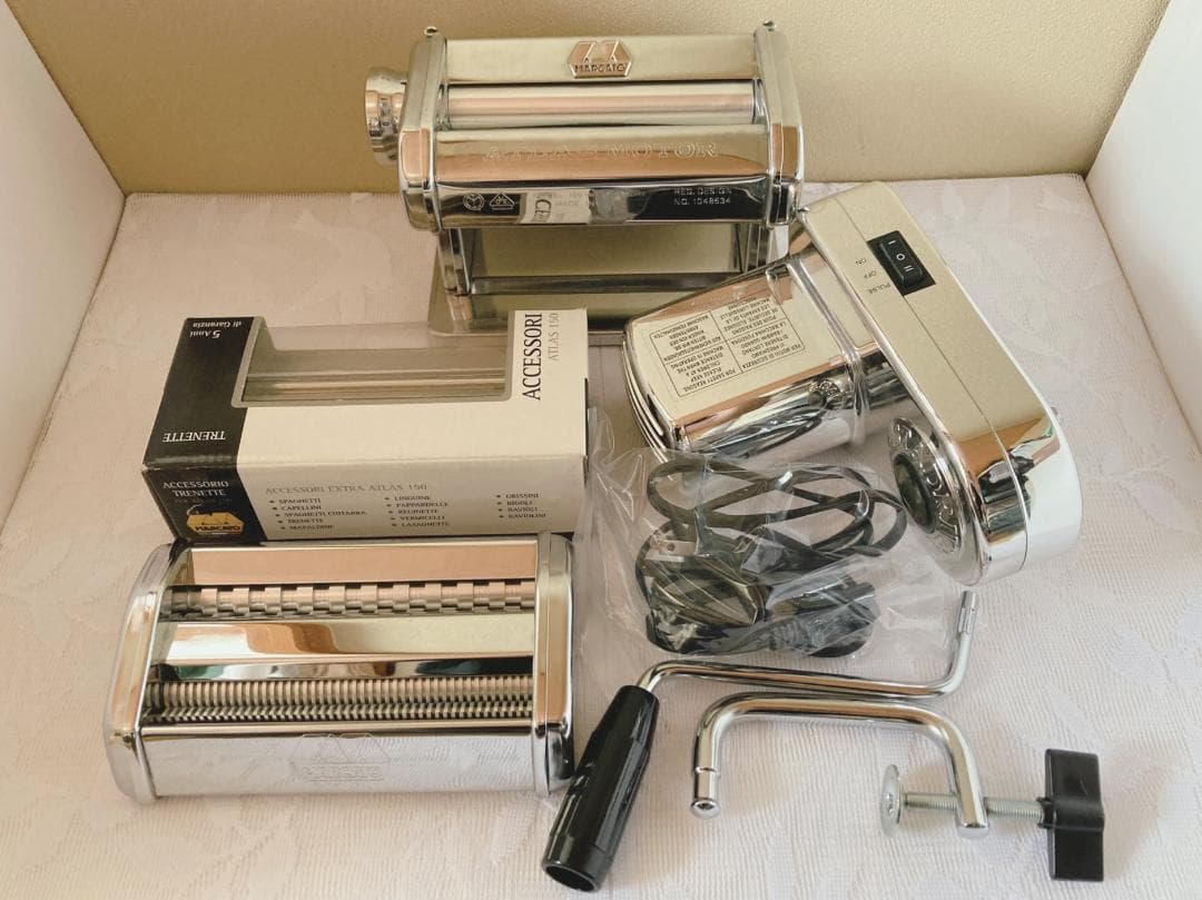 イタリア製 MARCATO ATLAS 電動パスタマシン アトラス モーター