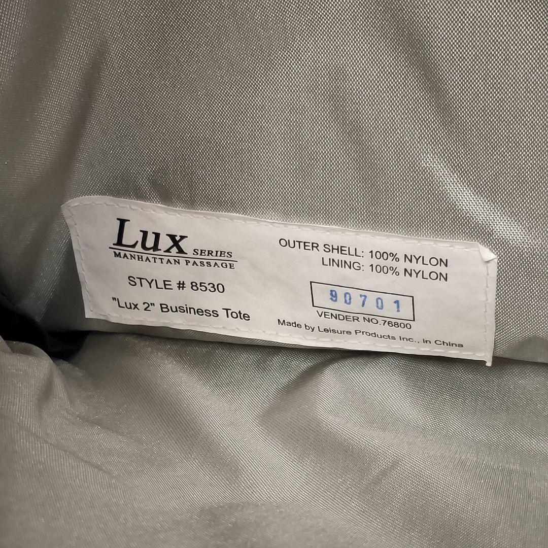 【未使用級】マンハッタンパッセージ #8530 Lux2 ビジネス トートバッグ