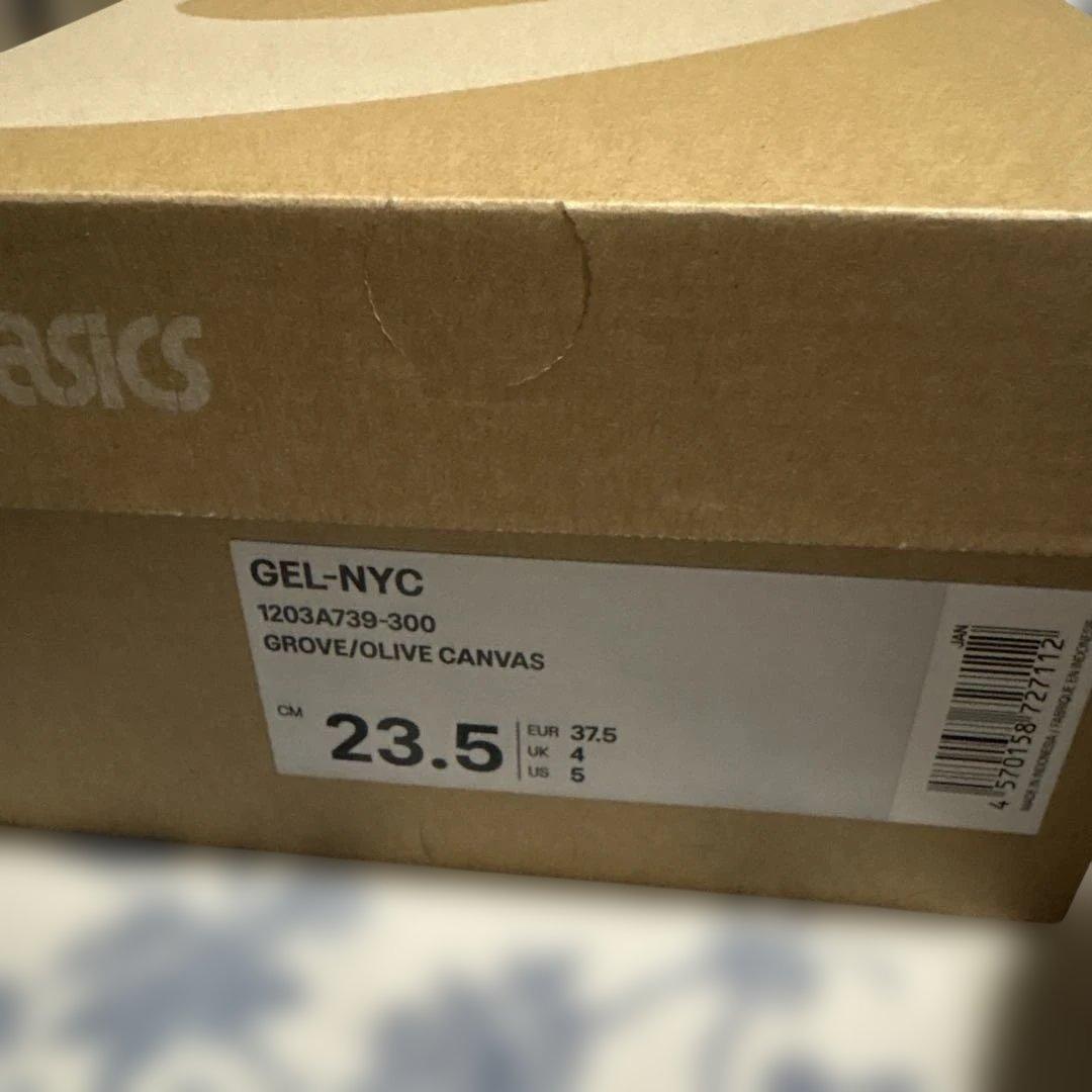 アシックス　asics スニーカー　23.5 GEL-NYC レディース　新品