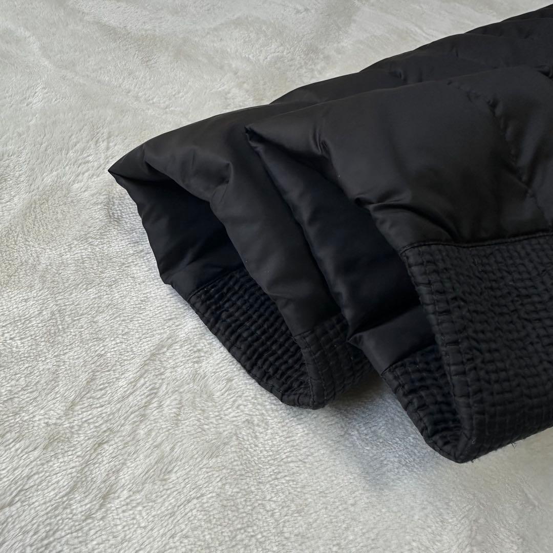 BURBERRY バーバリー ノバチェック ダウンコート ダウンジャケット 黒