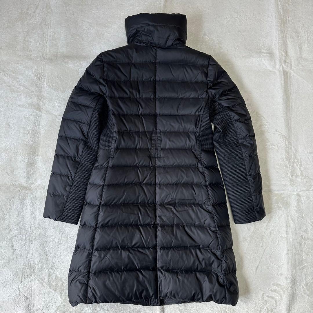 BURBERRY バーバリー ノバチェック ダウンコート ダウンジャケット 黒