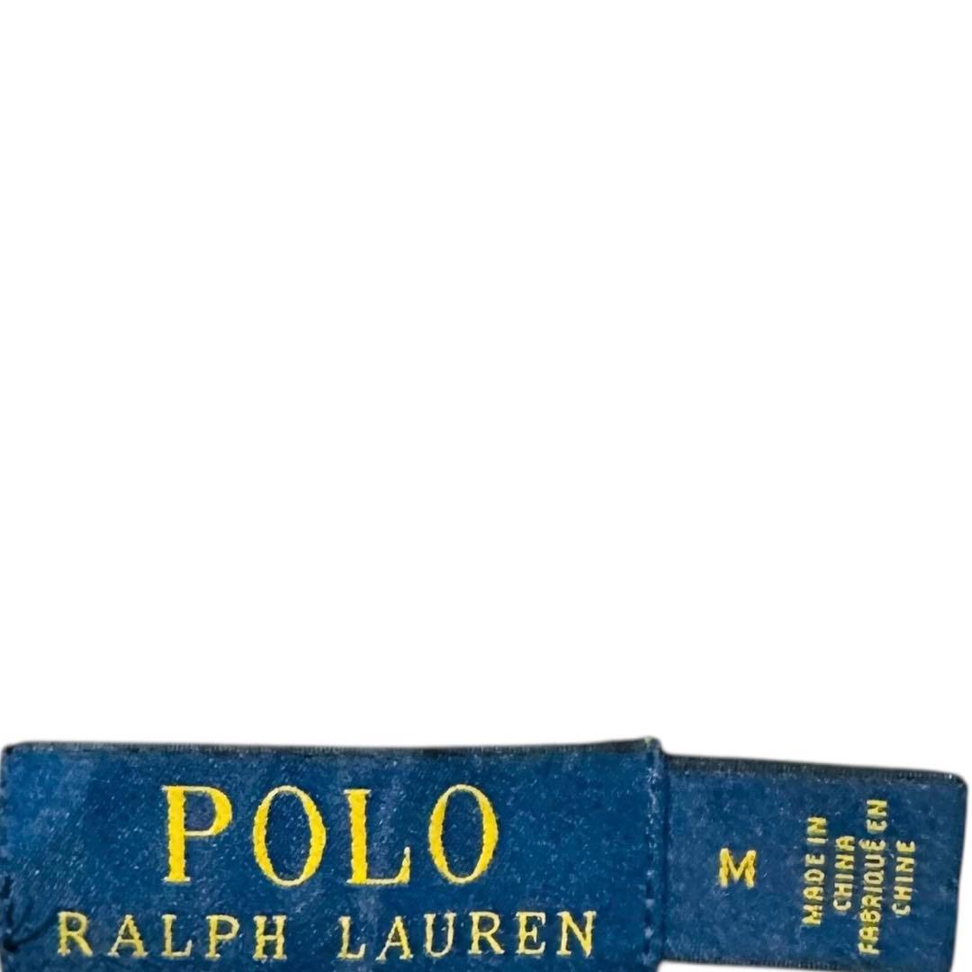 ポロラルフローレン パデットジャケット M L相当 刺繍ポニーロゴ 切替