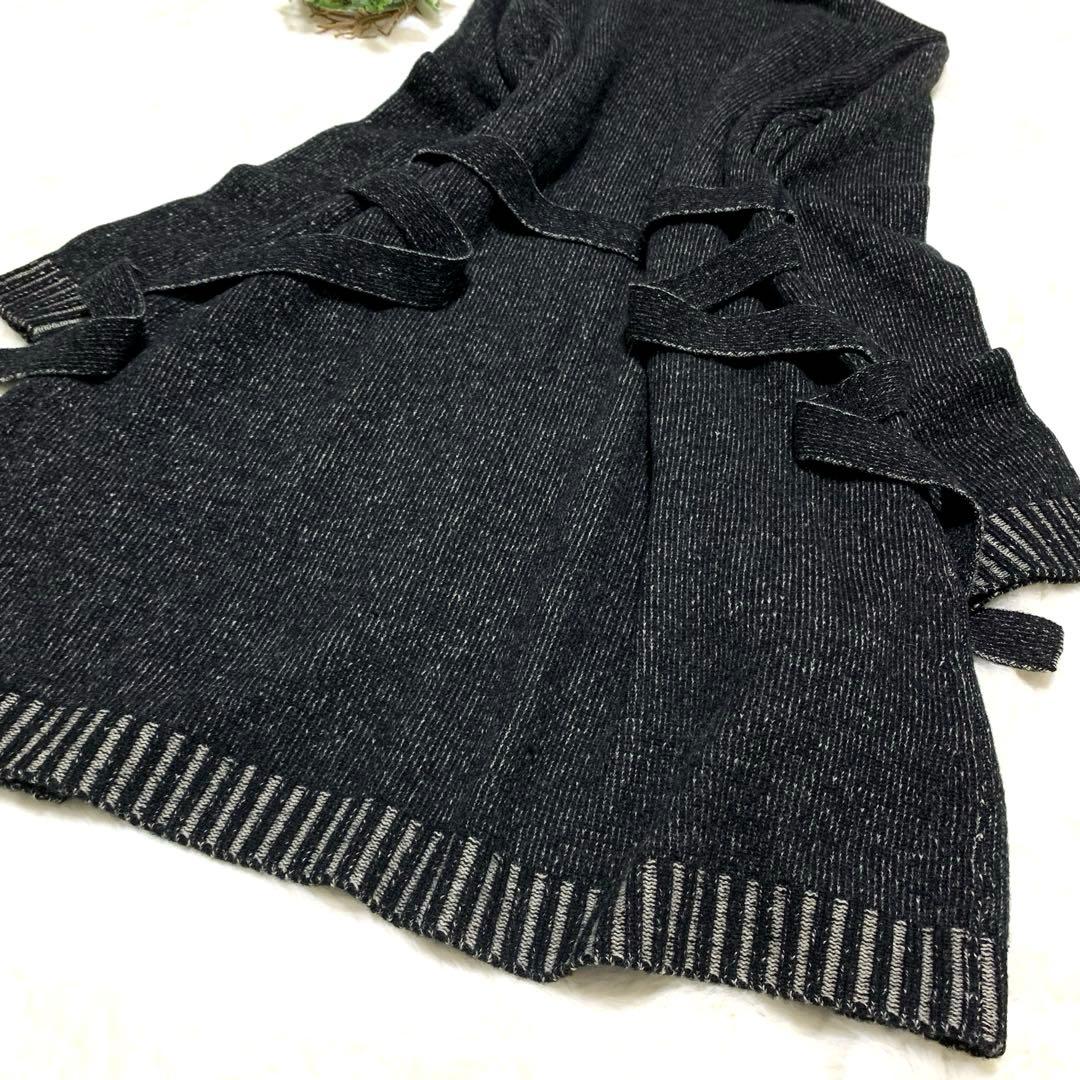 ★ サマンサドレミ様　マックスマーラベルテッドニットコート❤︎カシミヤ❤︎ふわふわL