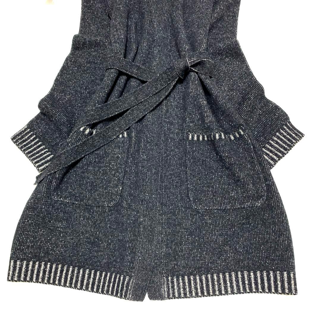 ★ サマンサドレミ様　マックスマーラベルテッドニットコート❤︎カシミヤ❤︎ふわふわL