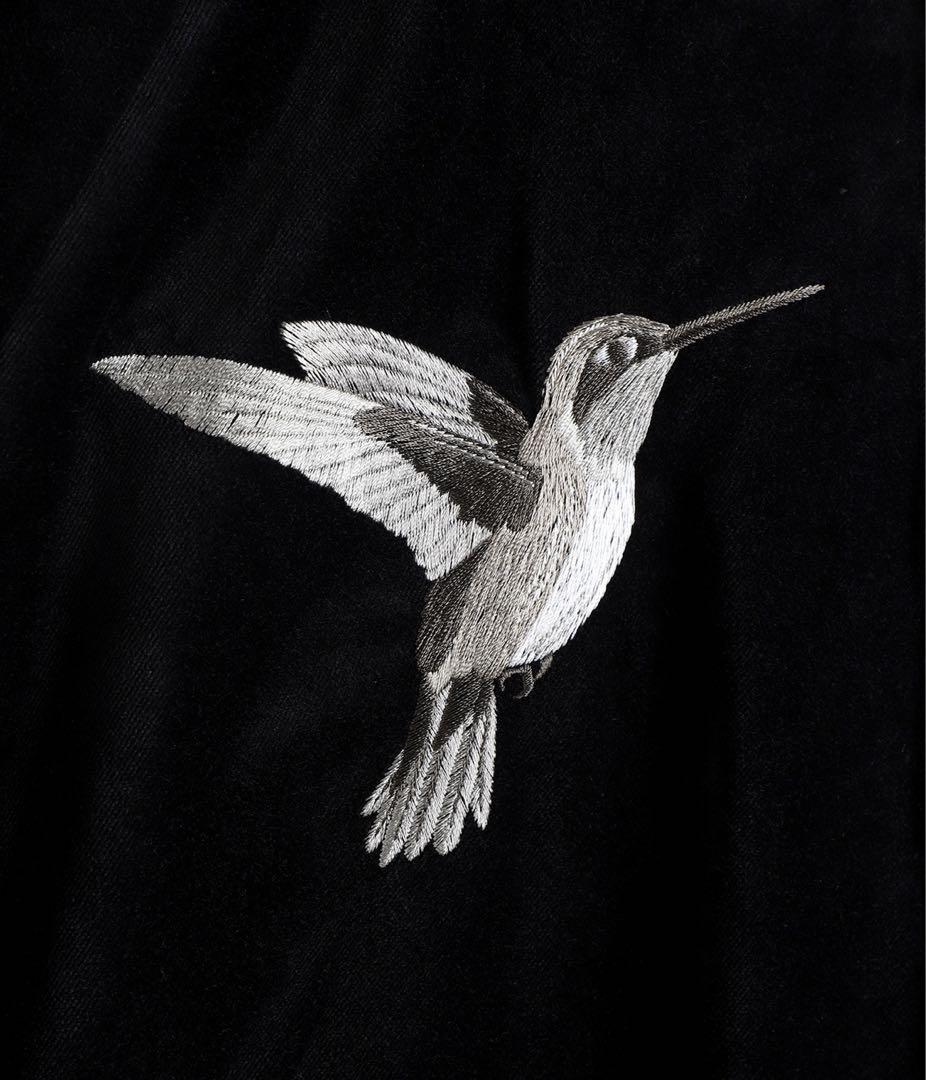 スタンダードカリフォルニア スカジャン スタジャン スーベニアジャケットM黒