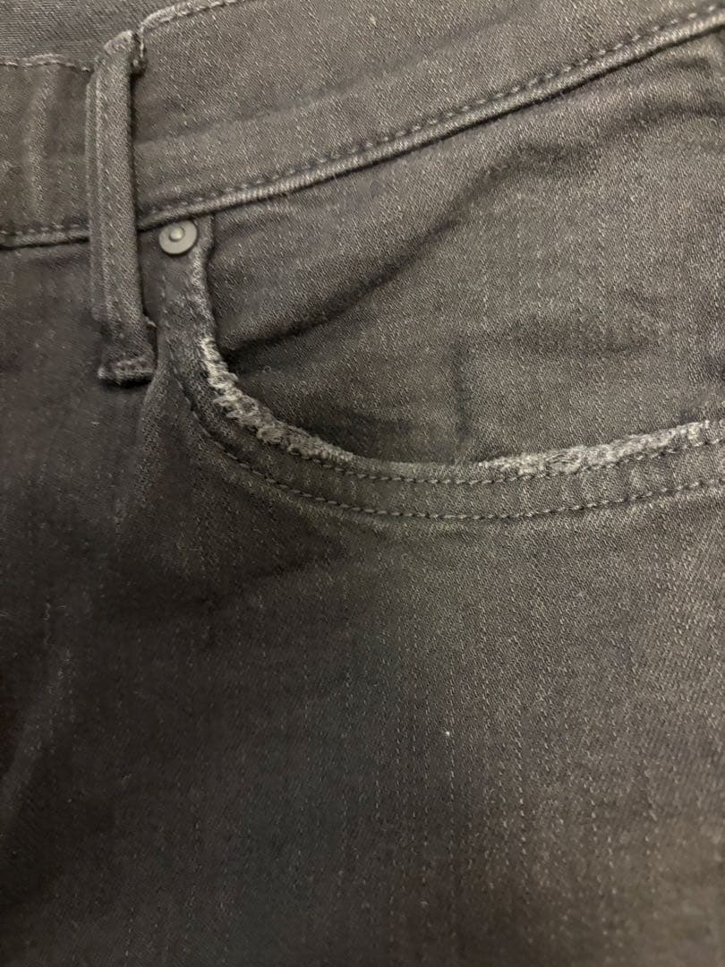 Deuxieme Classe MOTHER INSIDER CROP デニム黒