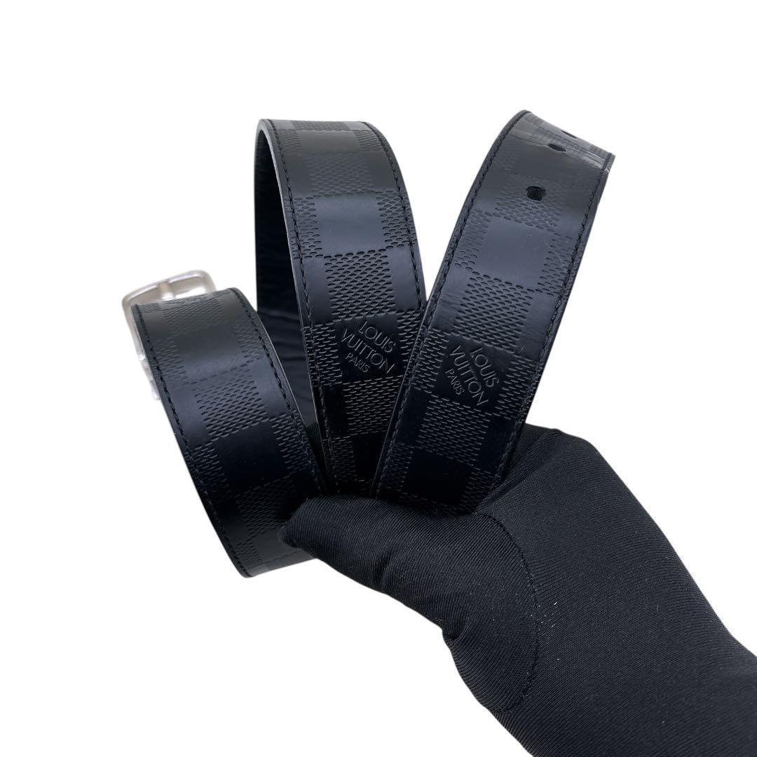 ルイヴィトン/ベルト/サンチュール/ダミエアンフィニ/レザー/M9674/106