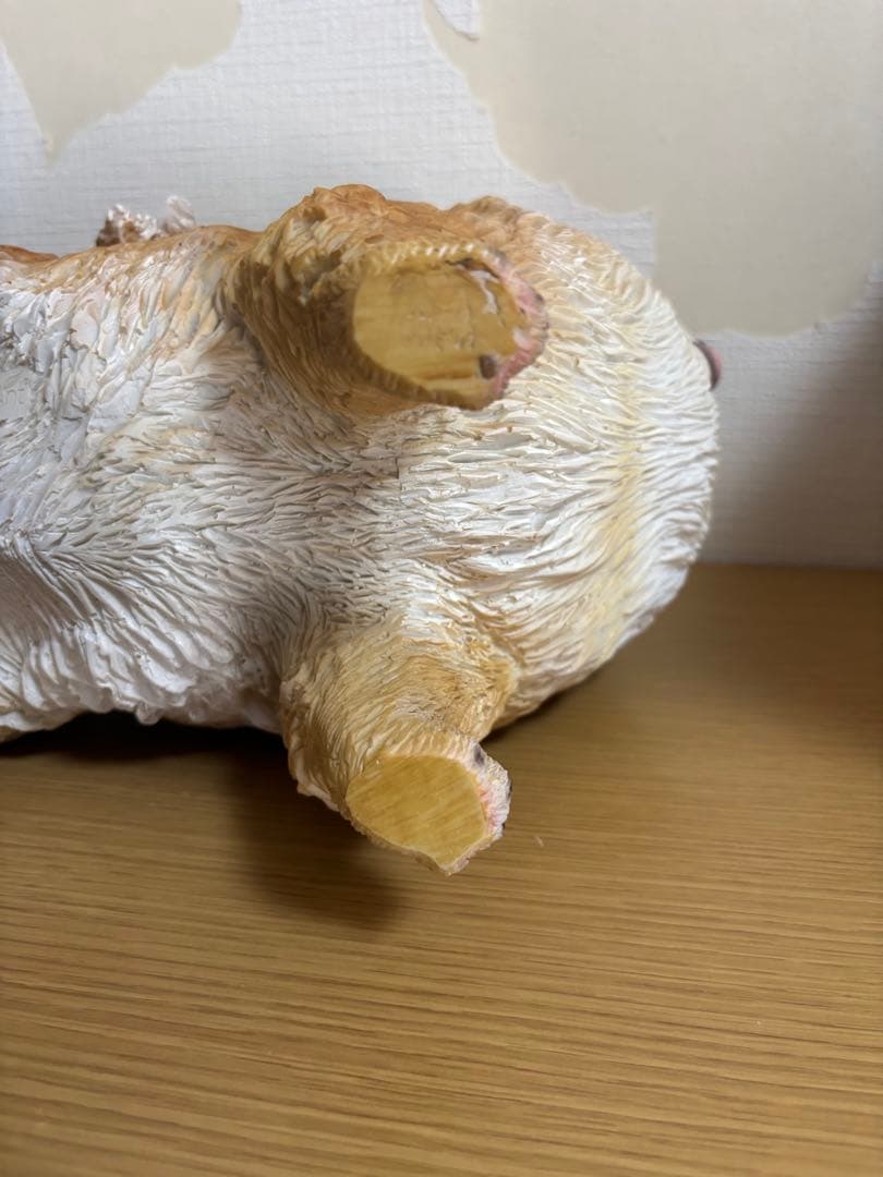 ポメラニアン 置物 ガーデニング　オブジェ　インテリア　#1