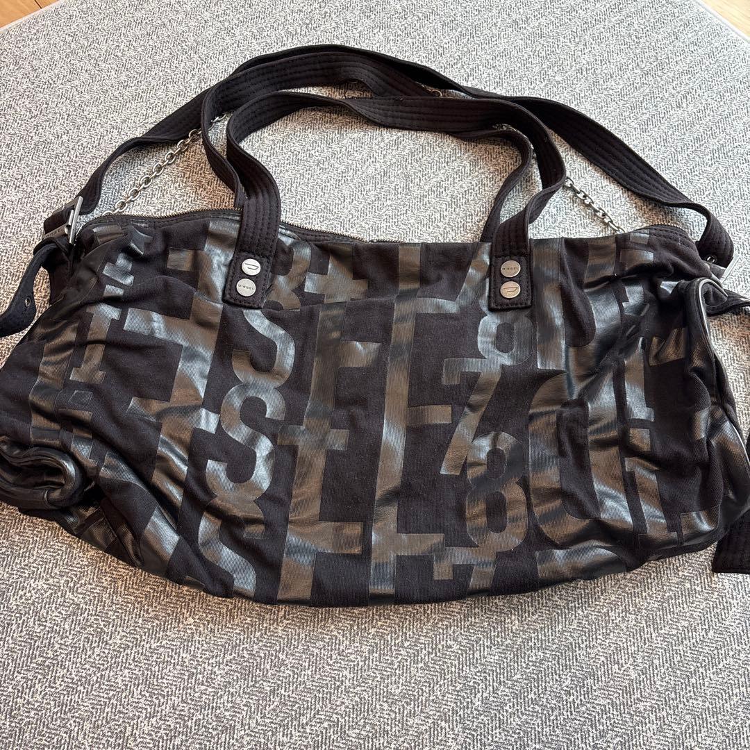 ⭐︎美品⭐︎DIESEL ⭐︎ブラック トートバッグ