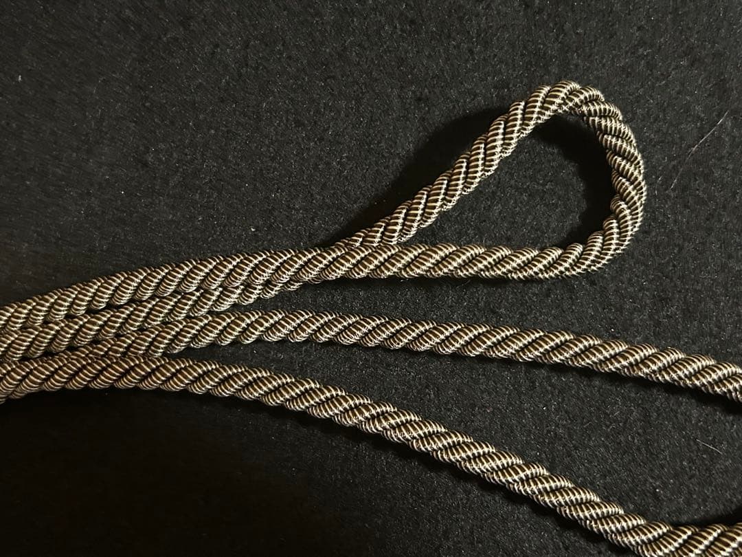 オーダーカーテン ２枚　タッセル２本 新品未使用品