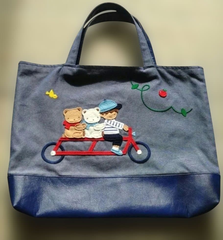 ファミリア ブック入れ マチ付き