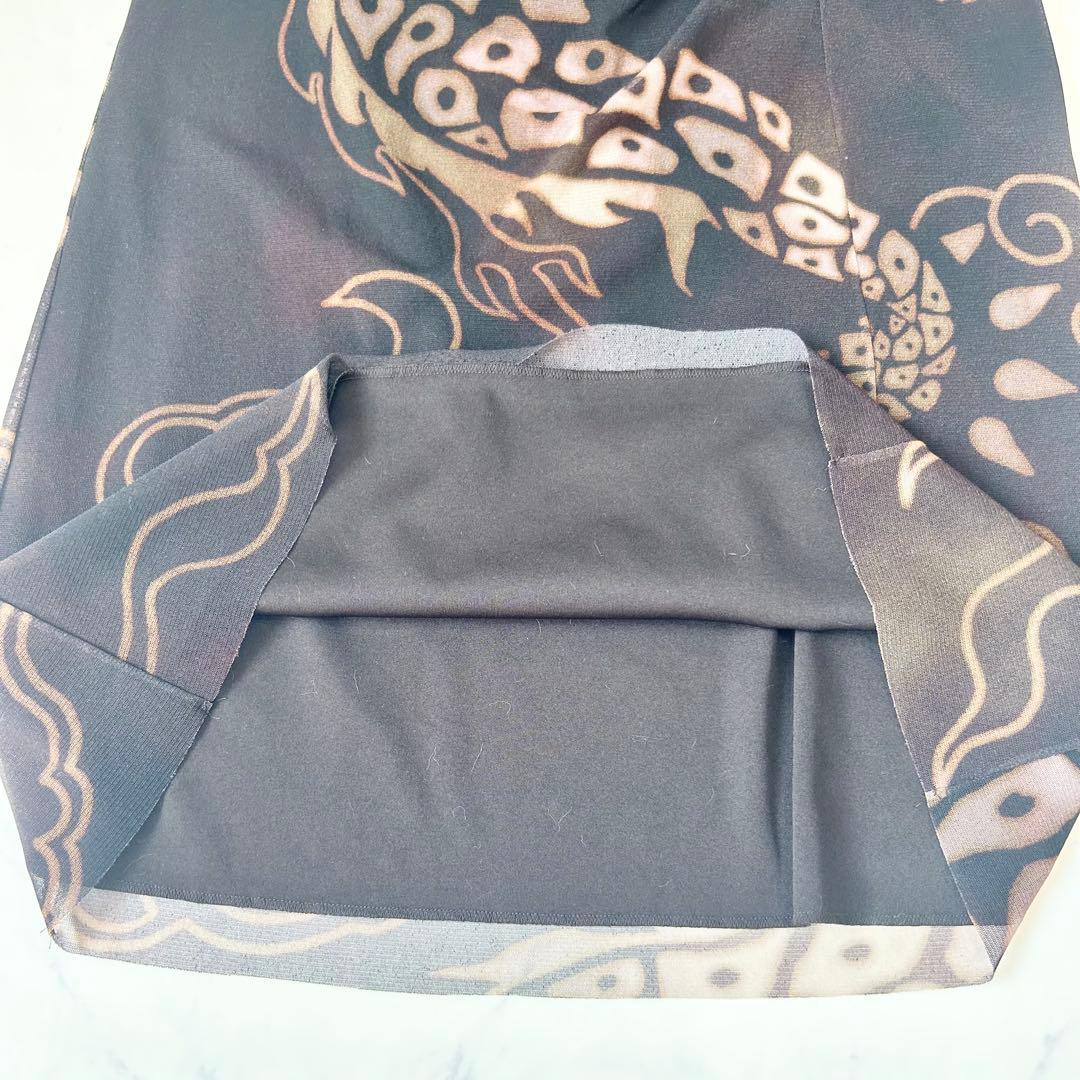 VIVIENNE TAM ヴィヴィアンタム パワーネットスカート 総柄 日本製