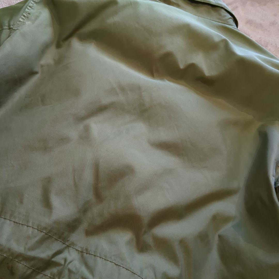 m*離様 90年代 ポロ　ラルフローレン　アーミーダウンジャケット　オリーブグリ