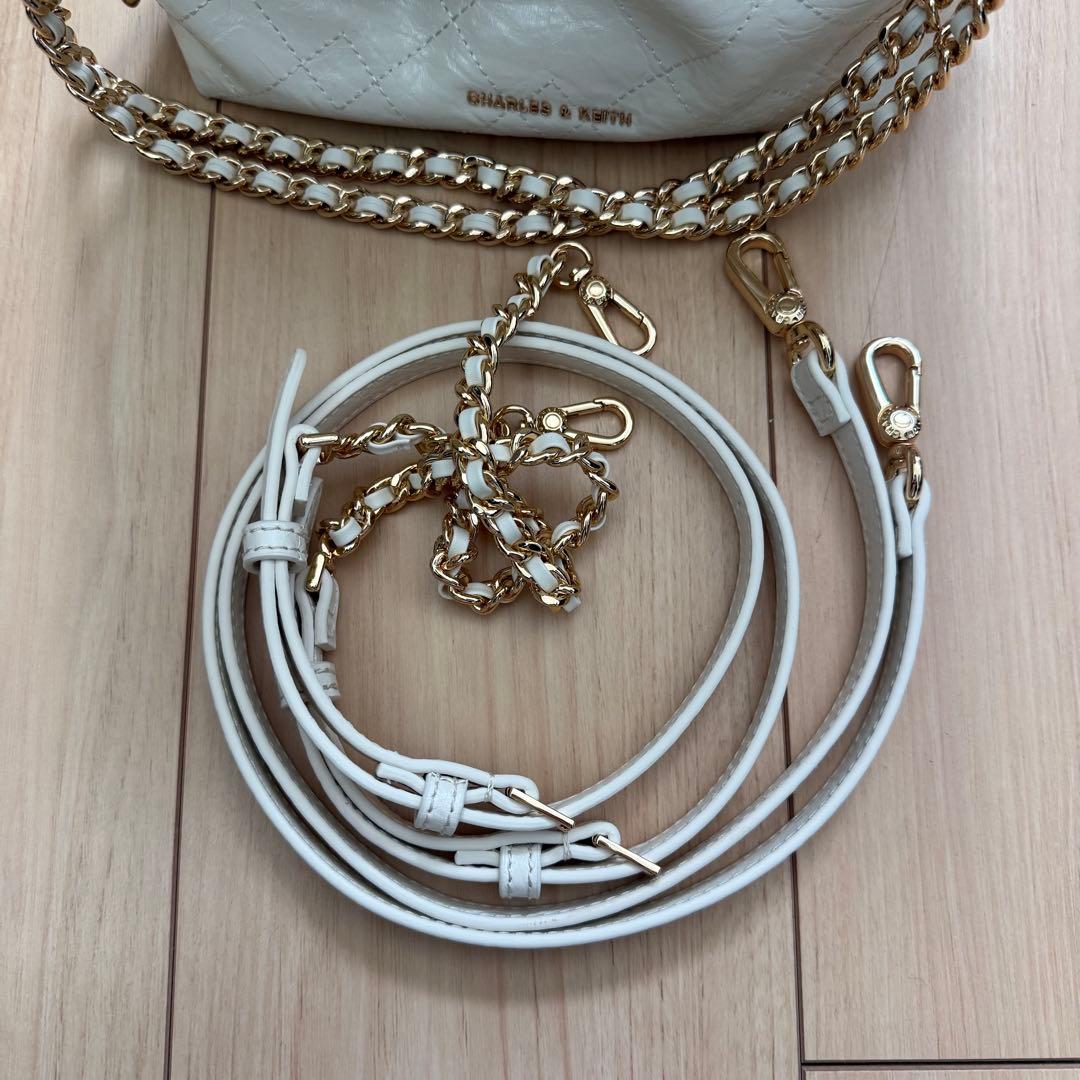 チャールズアンドキース Duo ドゥオ チェーンハンドルツーウェイバックパック