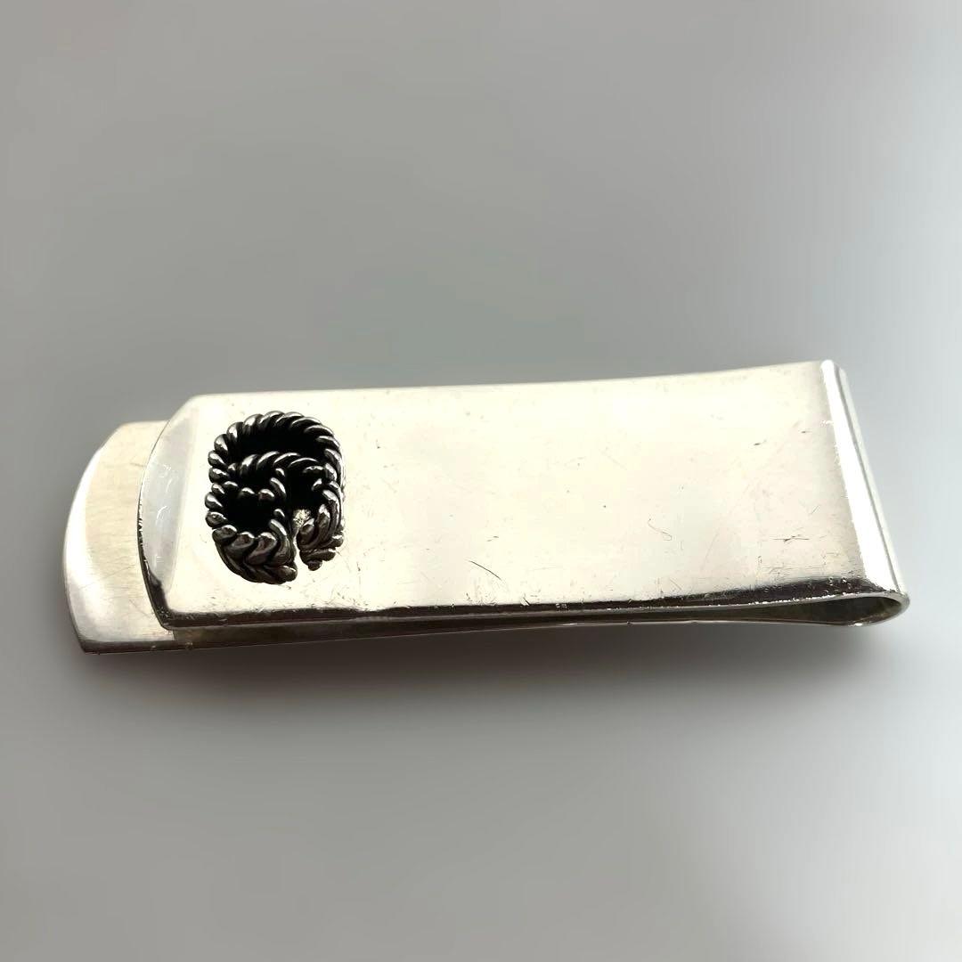GUCCI グッチ マーモント インターロッキング シルバー マネークリップ