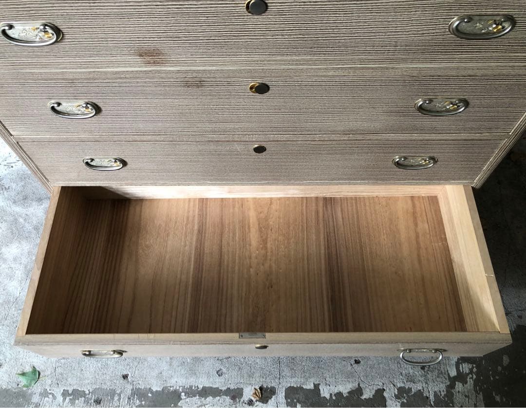 伝統工芸 桐箪笥 引き出し10個