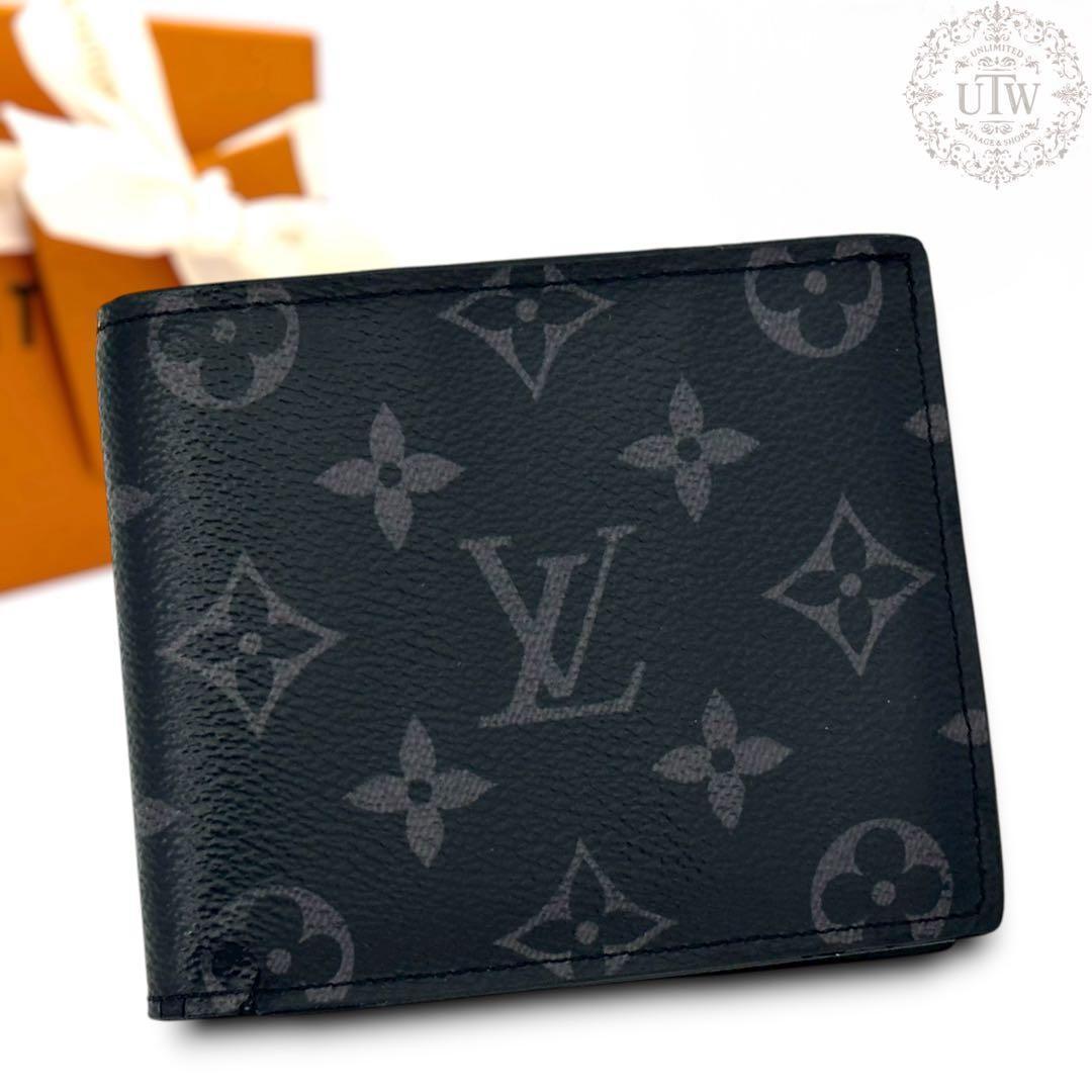 新型　RFID　ルイヴィトン　ポルトフォイユマルコNM　モノグラムエクリプス