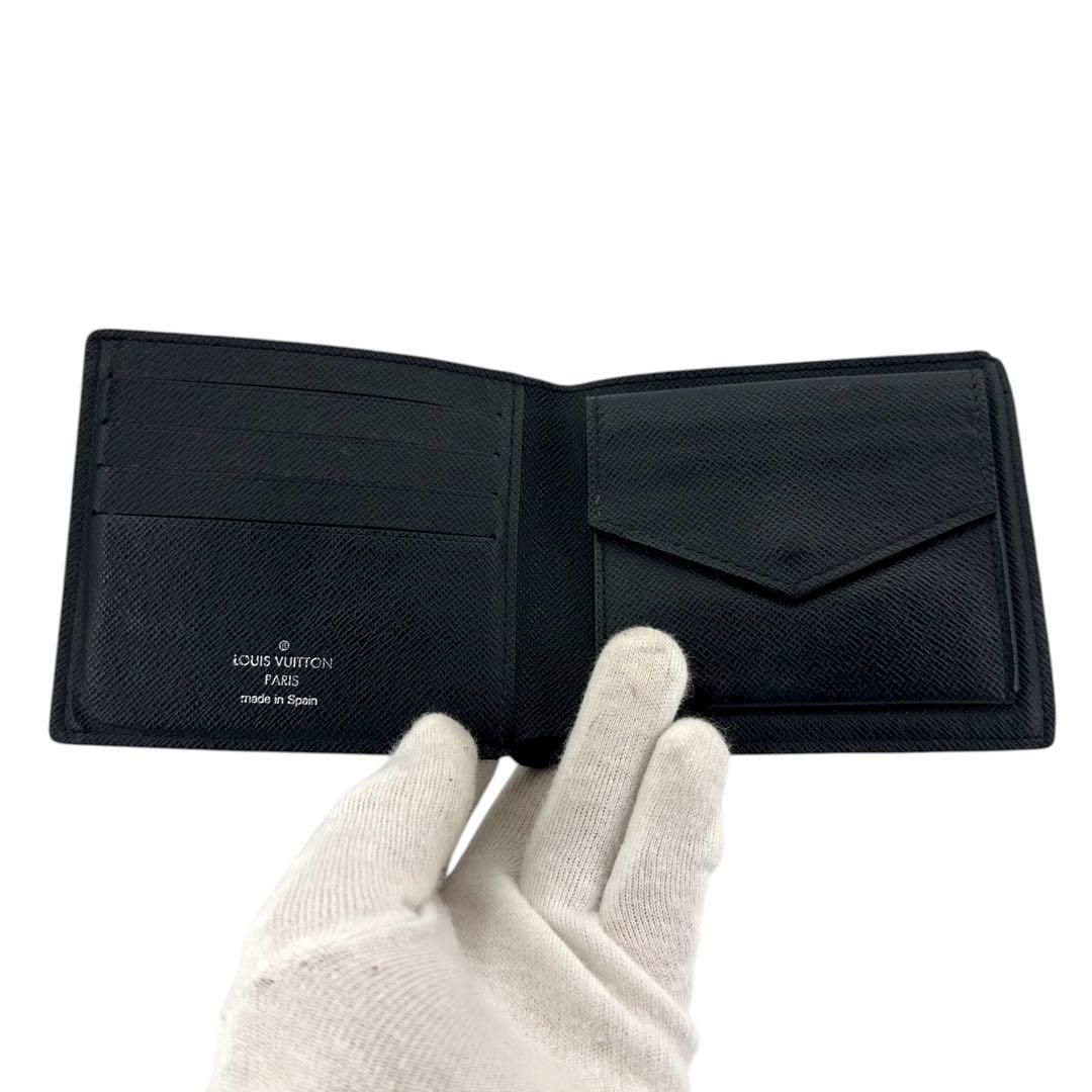 新型　RFID　ルイヴィトン　ポルトフォイユマルコNM　モノグラムエクリプス