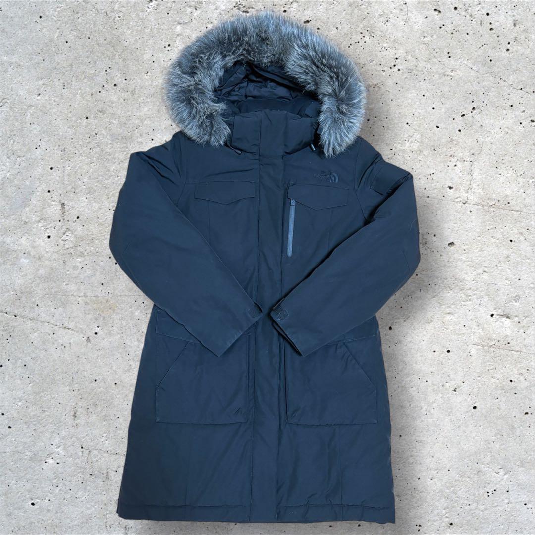 ノースフェイス ダウンコート レディースM 90 黒