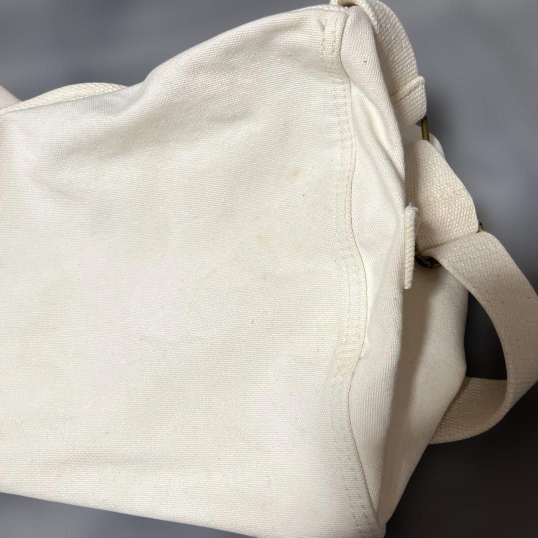 希少✨ポロラルフローレン 2way キャンバス　ベア　ボストン　ホワイト白