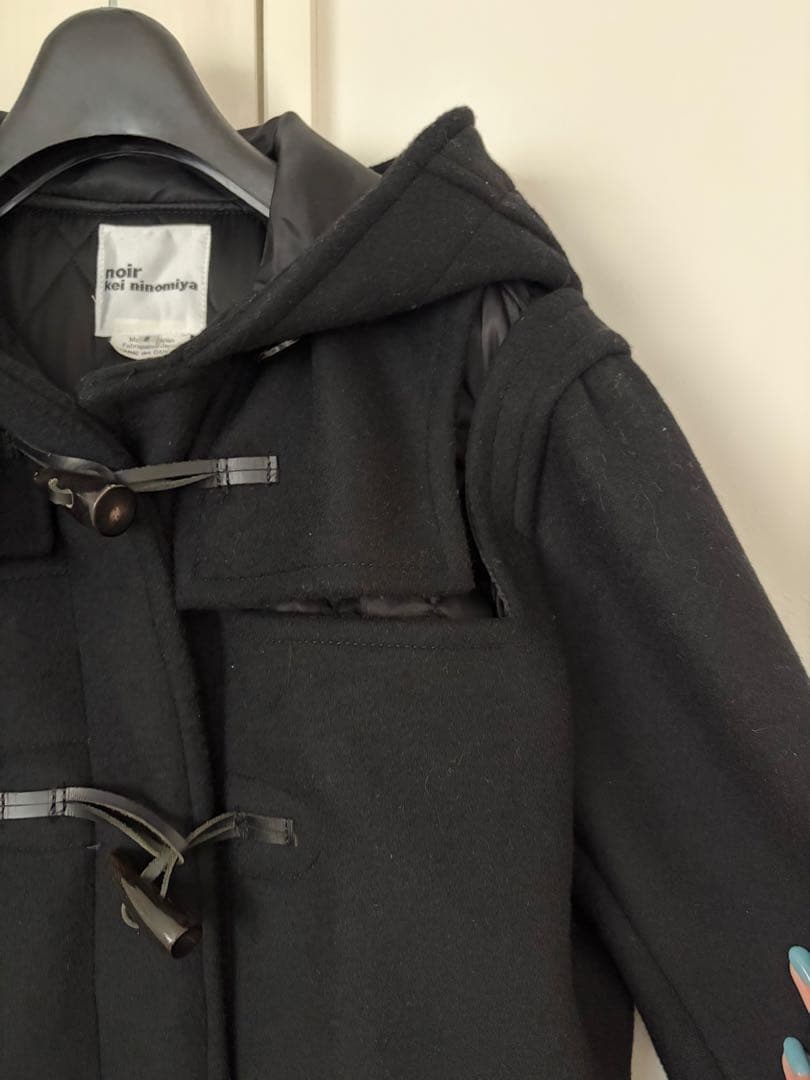 noir kei ninomiya ダッフルコート
