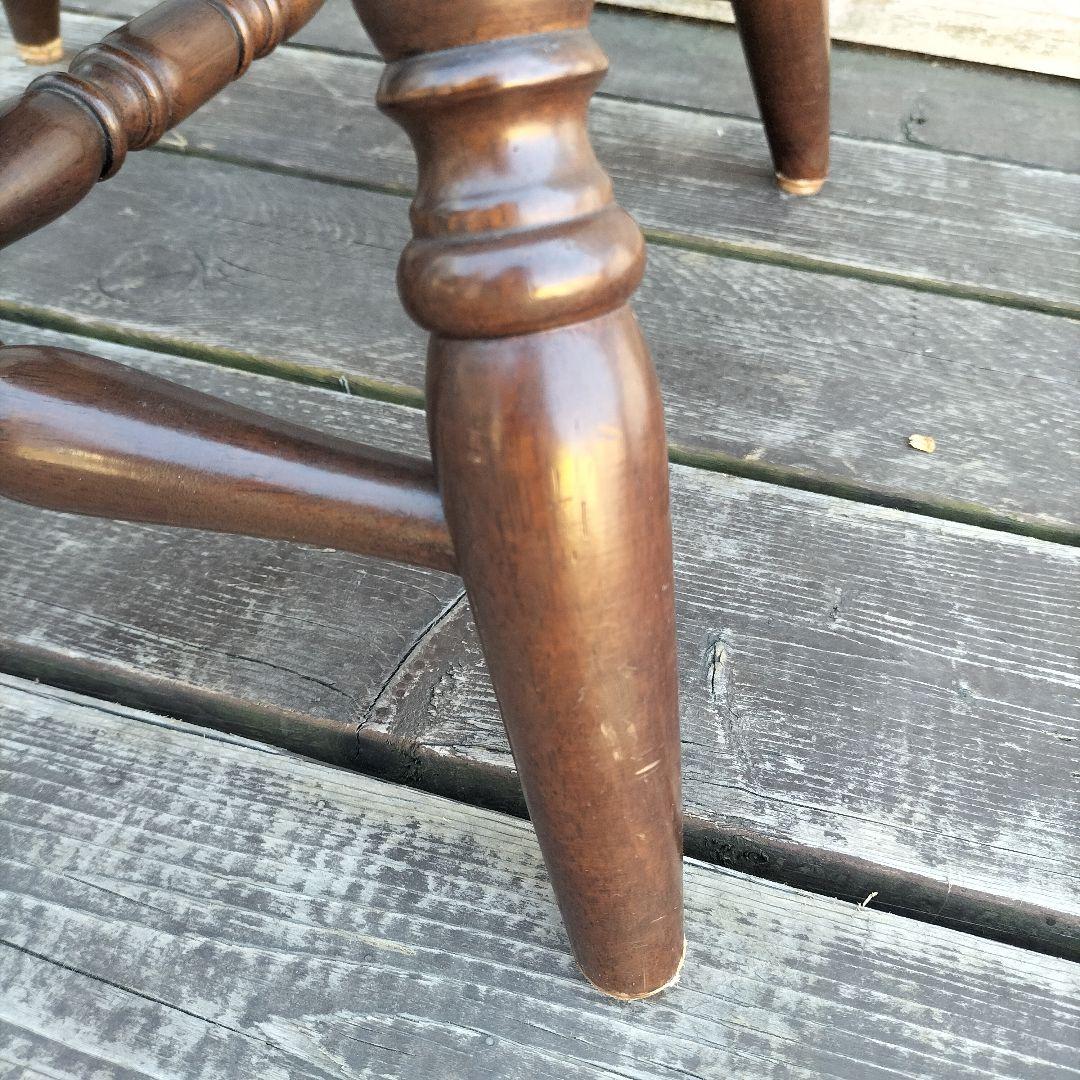 M♦年始Sale東名 ヴィンテージ　回転式　ウインザーチェア　アームチェア