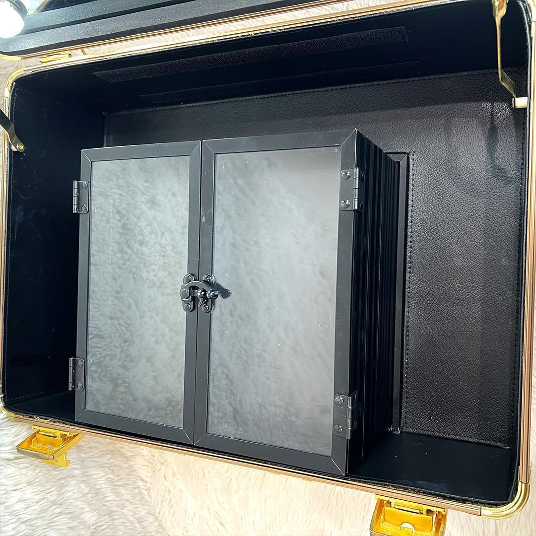 Francfranc ヴァリーズ ハリウッドボックス L メイクボックス