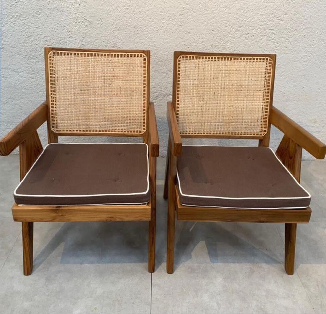 ピエール・ジャンヌレ クッションPierre Jeanneret Cushion